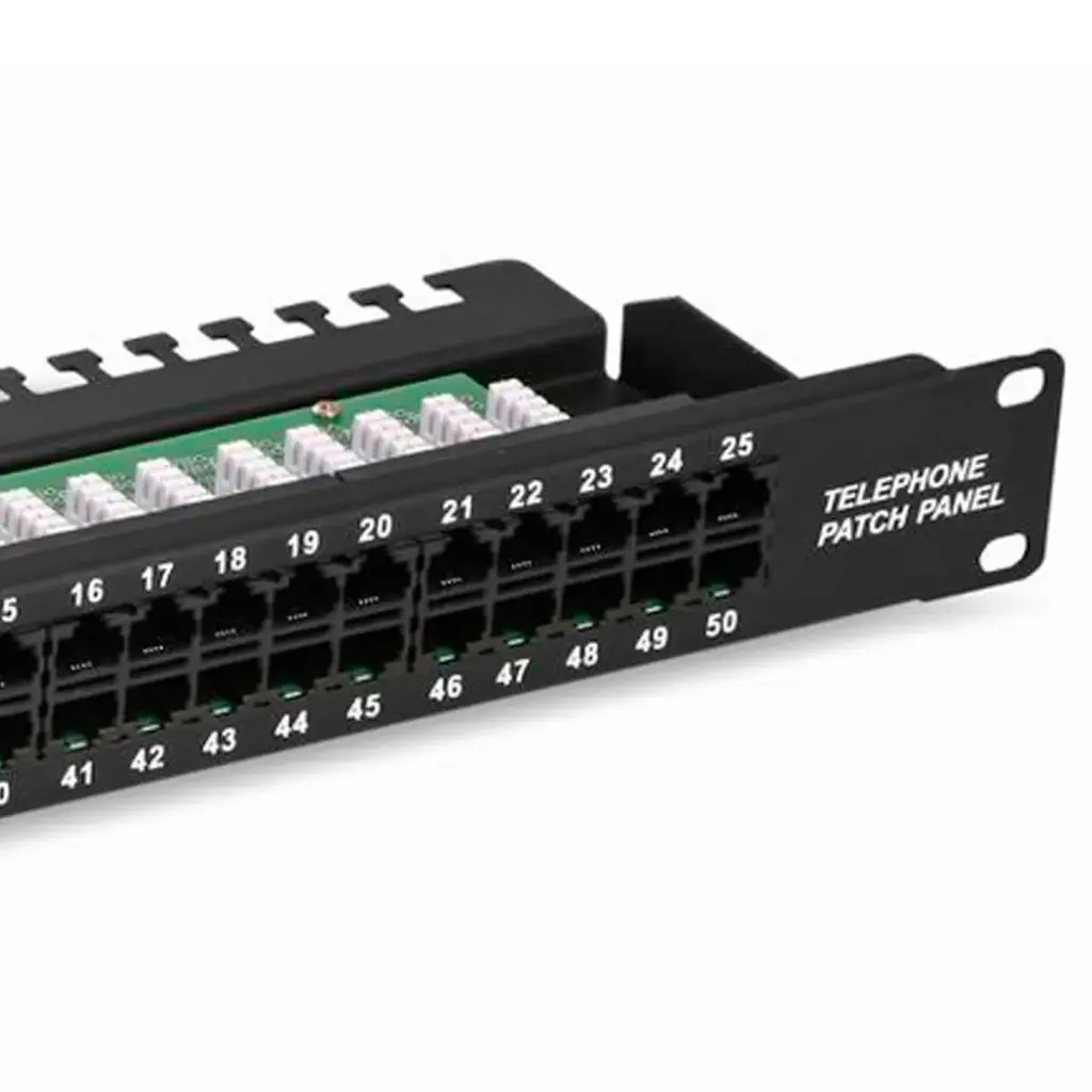 ISDN Aktarma Paneli, RJ-45, 25 Port, 1U