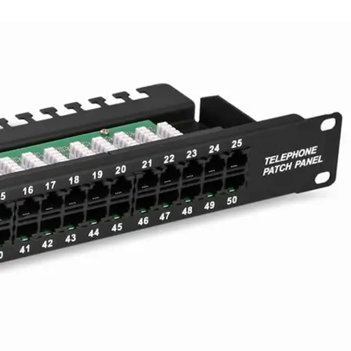 ISDN Aktarma Paneli, RJ-45, 25 Port, 1U
